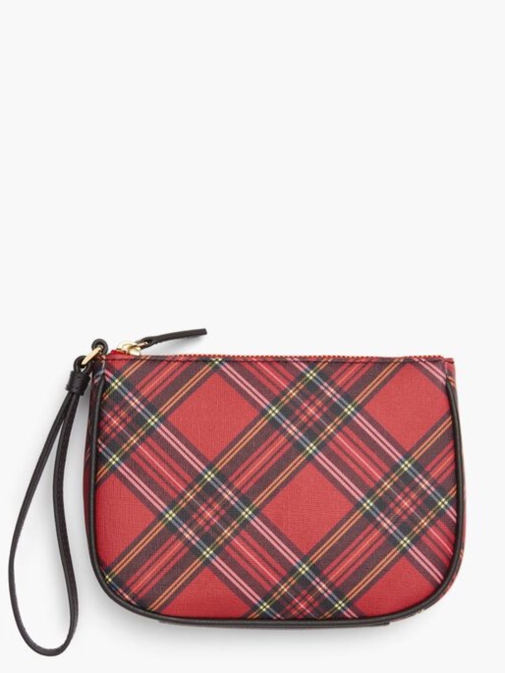 Holiday•Fall•Talbots Red tartan Plaid clutch•Accessory bag•Preppy vibes•no strap